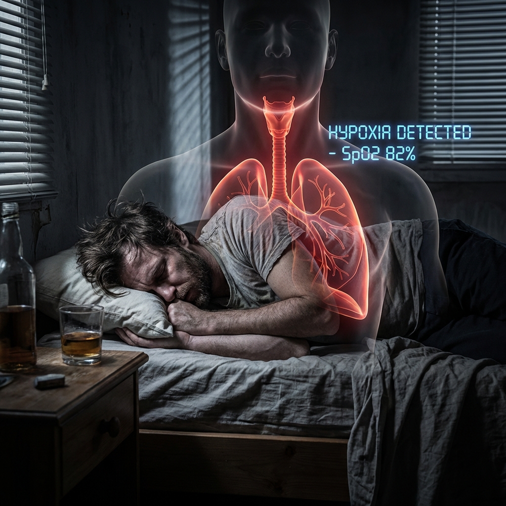 The Metabolic Vicious Cycle: Stress, Alcohol, and Sleep Apnea