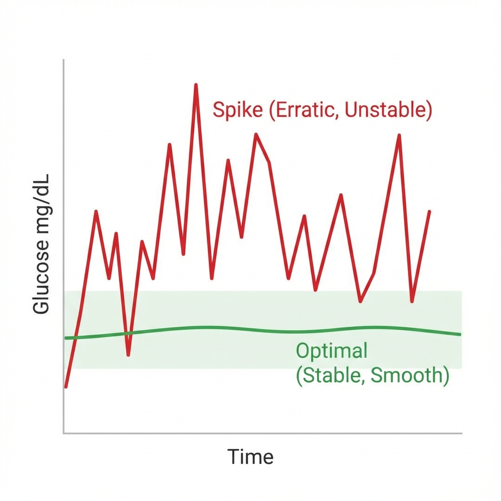 Glucose Curve Graph